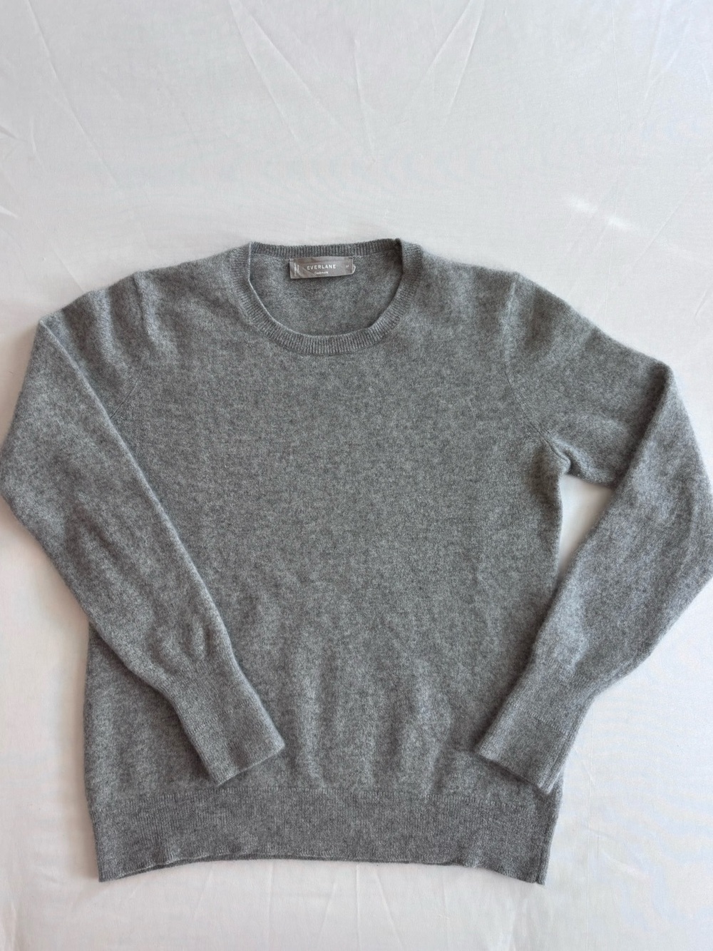 Everlane | Crewneck Gray Cashmere Sweater | Size: M